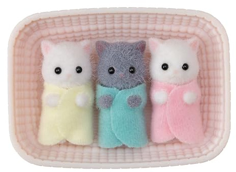 Sylvanian Families 5458 Persian Cat Triplets Dolls