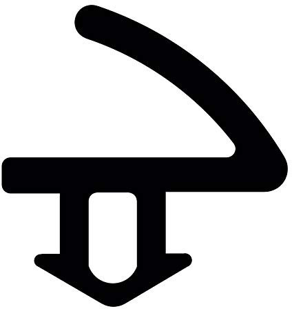 ExtrudaSeal F136 Flipper Gasket Replacement Window Door Draught Excluder Seal - 6m