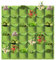 LITLANDSTAR Hängende Pflanztüten, 36 Taschen, vertikale Wandmontage, Pflanzen-Pflanzen-Pflanzen-Pflanzen-Pflanzen-Pflanzen-Pflanzen-Pflanzen-Pflanzen-Beutel, Pflanzen-Beutel (1 m × 1 m, grün)