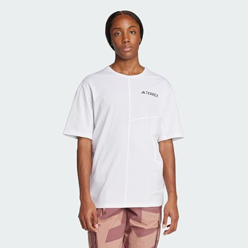 adidas Women's Terrex Multi Climacool Shirt, White, XL