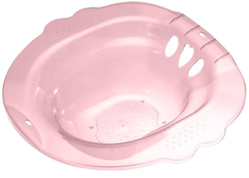 Sitzbad für Hämorrhoiden, tragbare Sitzbadewanne über der Toilette, tragbares Sitzbad nach der Geburt mit Abflusslöchern, Bidet-Aufsatz, breiter Sitzbereich, Stil 3, Sitzbad für Hämorrhoiden, Sitzbad