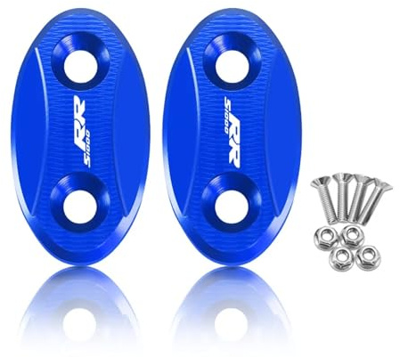 Couvercle de rétroviseur de moto Pour S1000RR S1000rr 2009-2019 Pare-brise De Moto Élimineurs De Rétroviseurs Capuchon En Aluminium Cache Pour Trou De Rétroviseur(NN-3)