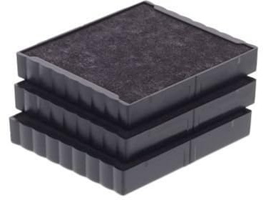 Trodat Replacement Ink Cartridge 6/4924 - Pack of 3 Color Black