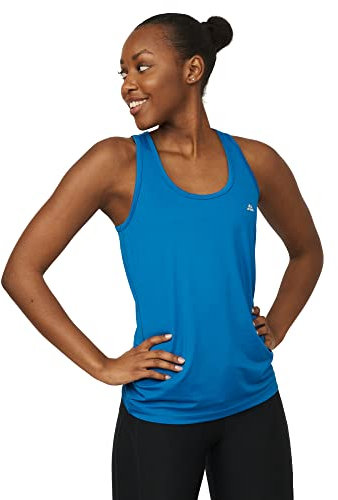 DANISH ENDURANCE Women's Fitness Tank Top (Blau, X-Large)