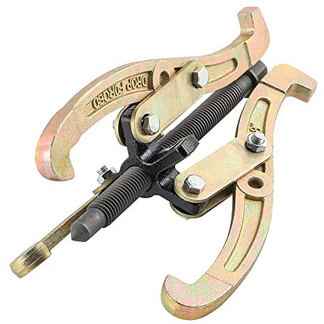 CGOLDENWALL Estrattore per Cuscinetti 8 Pollici, con 2/3 Ganasce, in Acciaio al Carbonio, per Ingranaggi/Cuscinetti/Volani/Pulegge