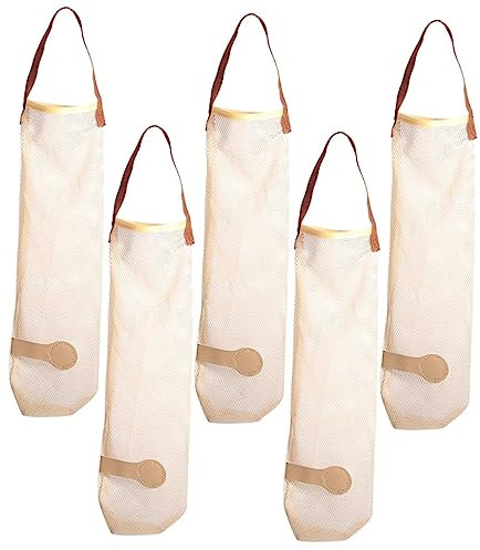 TOPBATHY 15 Pz sacchetto per la conservazione delle cipolle borsa portaoggetti da appendere sacchetti rete frutta sacchetto di frutta sacchetti di prodotti appesi custodia per la casa aglio