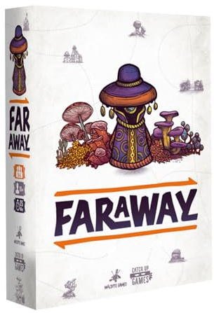 Maldito Games – Faraway | Juego de Mesa de Estrategia y Exploración de Cartas | 2-6 Jugadores | +10 Años | 25 Minutos por Partida (MLDG385761)