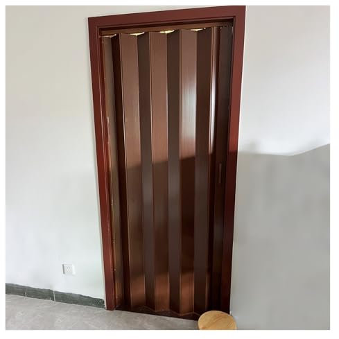 Porte coulissante, Porte Pliante accordéon Portes De Douche Accordéon Pour Douche À L'italienne - Portes Pliantes Pour Placard, Entrée - Porte Pliante Accordéon Intérieure En PVC Étanchéité Et Isolati