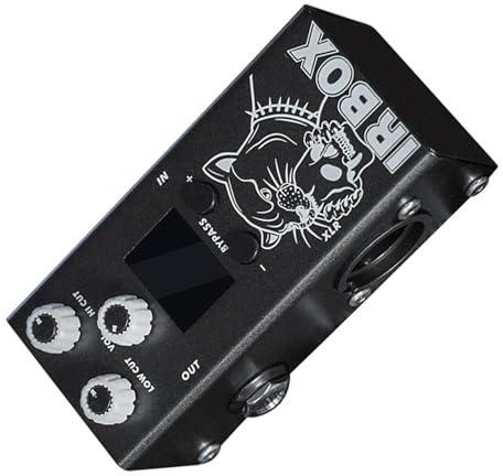 Haofy Gitarrpedal Versatil Analoga Effekter Processor för Elgitarr Brighttoner Hårdvara Bypass Funktion 9 Inställningar för Performance Metal