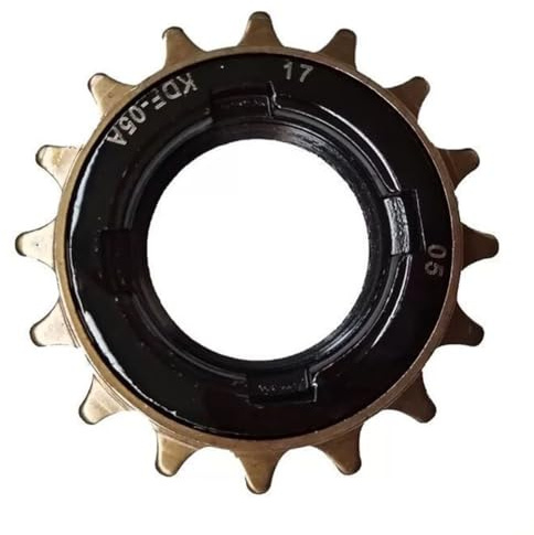 MuchLuckystar Rueda libre de aleación de engranaje fijo 16T/18T, repuesto de piñón de una sola velocidad para bicicleta de pista, instalación de componentes de ciclismo Fixie