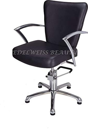 EDELWEISS BEAUTY Sedia da Parrucchiere con Sistema Idraulico Regolabile