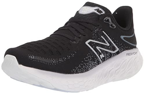 New Balance Women's Fresh Foam X 1080 V12 Running Shoe, Black/Thunder/Violet Haze, 5 UK