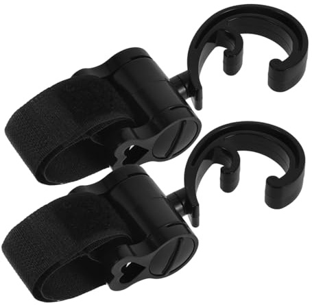 ibasenice 2 per Regolabili Clip per Borse e Pannolini Installazione Facile e Resistente per Genitori Impegnati Design Semi Chiuso per Maggiore Sicurezza