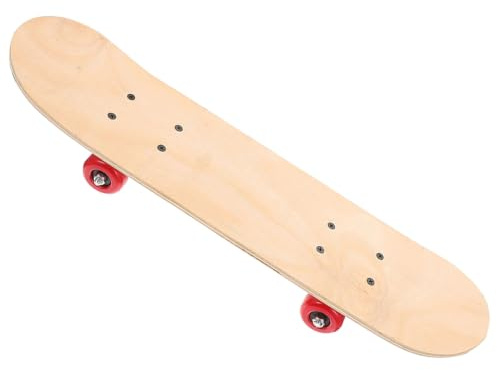 Toyvian Skateboard vierge à faire soi-même pour graffiti brut léger et durable pour les fêtes d'été et amusant, convient pour les garçons couleur aléatoire