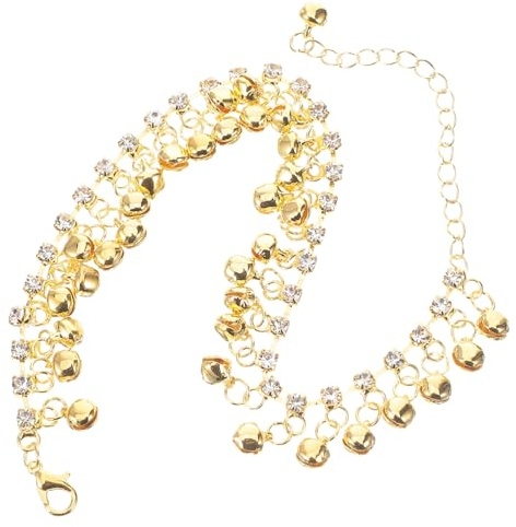 Ipetboom Bracelet De Cheville Pour Femmes Bracelet Plage Avec Pompon Et Clochette Élégant Et Décoratif Pour Fille Et Femme