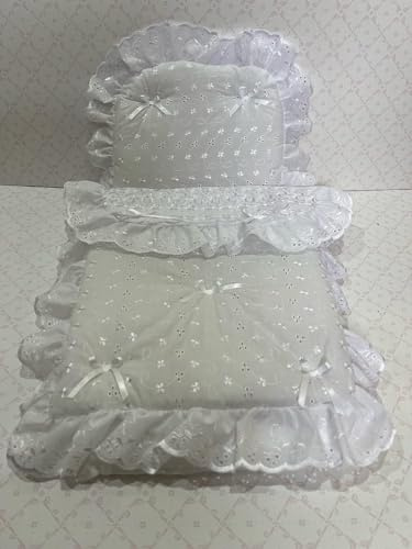 Bedding Set for Silver Cross Dolls Prams, Compatible with Oberon and Chatsworth Models