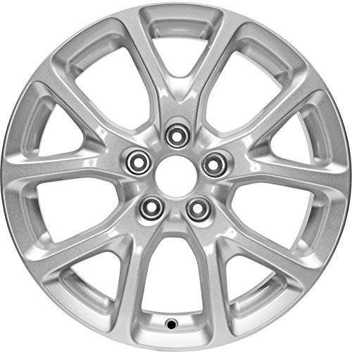 New 17x7 17 Inch Silver Aluminum Alloy Wheel Rim Fits Jeep Cherokee 2014 2015 2016 2017 2018 | ALY09130U20N