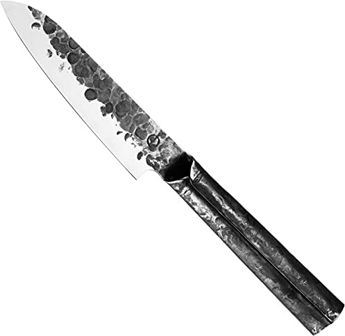 Forged Brute Santoku-kniv, 14 cm, handgjord, i trälåda