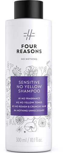 NO NOTHING Silbershampoo - Gelbtstich aus Haare entfernen ohne Silikone oder Duftstoffe - Shampoo für blond coloriertes Haar - Vegan & Hypoallergen