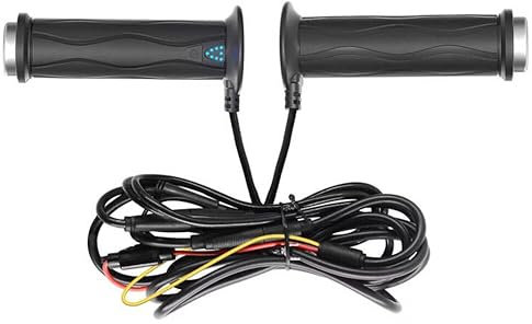 Motorräder Beheizte Griffe,Asudaro 5 Modi 12 V Universeller Beheizter Lenker 22 Mm Motorräder Elektrisch Beheizter Griff Beheizte Motorräder Wintergriffe Motorrad Heizgriffe Lenkerheizung 5 Modi