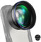 NEEWER HD 85MM Lente Teleobjetivo Teléfono Solo para 17mm Placa Posterior Rosca, Aumento 2.5X Compatible con SmallRig NEEWER iPhone Samsung Funda para Teléfono con 17mm Lentes Adaptador, LS-59