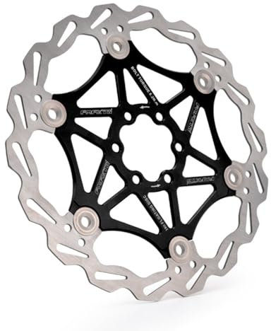 HOUSON bicycle brake disc, bicycle disc brake rotor 160mm 180mm MTB discs floating brake for road bike mountain bike MTB BMX city bike 180mm