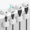 aceyoon 8 Pack Cable Tidy Clips, Magnetic Cable Clips Cord Organizer Holder Desk Cable Management Self Adhesive Wire Holder for USB Charger Cable, Wall, Car, Office, Home (White)