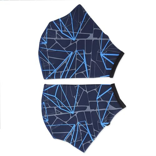 Dmuzsoih 1 Paar Schwimmhandschuhe, Schwimm-Trainingshandschuhe, Wassertraining, Wasserhandschuhe, Tauchen, Fitness, Handbekleidung, Paddelsport, Surfen, Tauchen, Schwimmhandschuhe zum Schwimmen