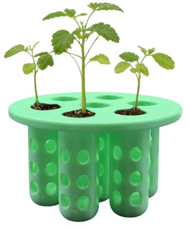 Pflanzschalen – Hydrokultur-atmungsaktiver Lochhalter, Sämling-Starter-Pflanzset, Pflanzschale, Drainage- und Luftstrom-Design, Gartenzubehör, Indoor-Outdoor-Balkon-Starter-Lösung