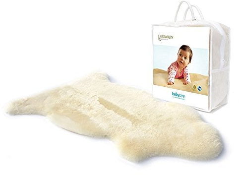 Bowron Infant Care Durable Soft Lambskin Shortwool Baby Comforter