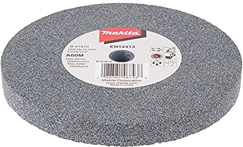 Makita Piedra de afilar A60M, 150 x 16 x 12,7 mm, B-51910