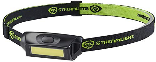 Streamlight 61714 Bandit Pro 180-Lumen Rechargeable Lightweight LED Headlamp for Work & Outdoor Use, Includes Elastic Head Strpa, Visor Clip and USB Cable, Black
