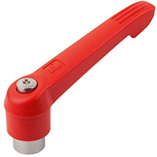 KIPP – Kontrolldelar Ã standardelement K0270.20884.20 K0270 fastklämspak, röd