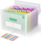 ABC life Dokumentenmappe A4 mit Gittermuster,13Fächermappe Datei Organizer,Regenbogen Akkordeon Erweiterbar Ordnungsmappe, Grosse Kapazität Dokumententasche,A4 Ordner Tragbar Sortiermappe Schule(Grün)