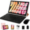Oangcc Tablet Android 13 Tablets 14GB RAM 128GB ROM 1TB Expand, 10 Inch 8000mAh Battery with Keyboard | Mouse | GPS | Dual Camera | 5G Wi-Fi | Octa-Core Tablet PC -Rose Gold