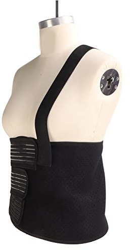 Soporte Para Costillas, Correa Para Costillas Rotas Para Lesiones Esternales, Soporte Para Costillas Esternal Ajustable, Elástico, Transpirable Y Suave(L)