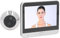 Cámara con mirilla de 1080p, cámara con mirilla de 120 Grados, Visor de Puerta Digital LCD IPS de 4,3 Pulgadas para Puerta de Entrada, cámara con mirilla Inteligente Nocturna