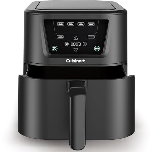 Cuisinart XL 7,6L Heißluftfritteuse, 7-in-1 | PFAS-frei | Chemiefreies Kochen | 36 % kompakter | Frittieren, Braten, Grillen, Backen, Dörren, Max Crisp, Warmhalten | Spülmaschinenfest