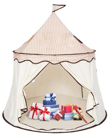 Tente de Jeu, en Polyester, 100 x 100 cm, Tente pour, Imaginative, pour l'intérieur, Confortable, Maison de Jeux pour, pour Salon, Chambre à Coucher, Salle de Jeux, fêtes