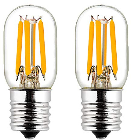 LiteHistory E17 bombilla led ETL 25 W aparato t7 led bombilla 250 lm 2700 K 2 W microondas bombilla 2 unidades