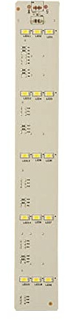 SUPPLYZ Direct Replacement for Samsung DA92-00206C Refrigerator Assy Lamp Led 8Ea Cem-1 250 * 36 White Smw