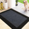 FCSDETAIL Schmutzfangmatte Innen 50 x 80 cm, rutschfeste Fußmatte, waschbar Sauberlaufmatte, absorbierend Fussmatte für Hund, Eingang, Haustür