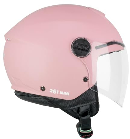 CGM Casco Abierto Young, 261A Mini Mono Rosa Mate, YS (48 cm)