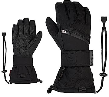 Ziener Erwachsene MARE GTX Gore plus warm glove SB Snowboard-handschuhe, schwarz (black hb), 9.5