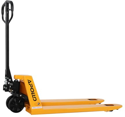 APOLLOLIFT Pallet Jack Truck, 5500lbs Capacity 21 W x 48 L Forks Manual Standard Duty Pallet Truck for Warehouse-Nylon Wheels