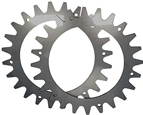 Edelstahl-Spikes zur Traktionsverbesserung - geeignet für alle Landroid-Mähroboter S/M Modelle der Marke WORX