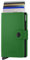 Secrid Mini Portefeuille Unisexe - Accessoire de Voyage - Porte-Cartes au Format enveloppe, Vert Vif, 10,2 x 6,5 x 2,1 cm, Classique