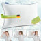WVIOWVI Memory Foam Kissen, Kühlendes Kopfkissen, Kopfkissen 50x70, Flaches Seitenschläferkissen - Nackenkissen Anpassbar Schlafkissen Hypoallergenes Bettkissen Ideal für Allergiker