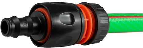 Garden irrigation-13/16mm Water Supply Pipe(ldpe) Pipe-hosepipe Detachable Link to Standard Click Female Hose Connector Adaptor