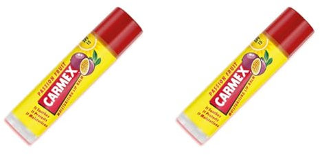 CARMEX Passionfruit Lip Balm Click Stick, Moisturising Lip Balm for Soft, Protected Lips with SPF15(4.25g – Pack of 2)